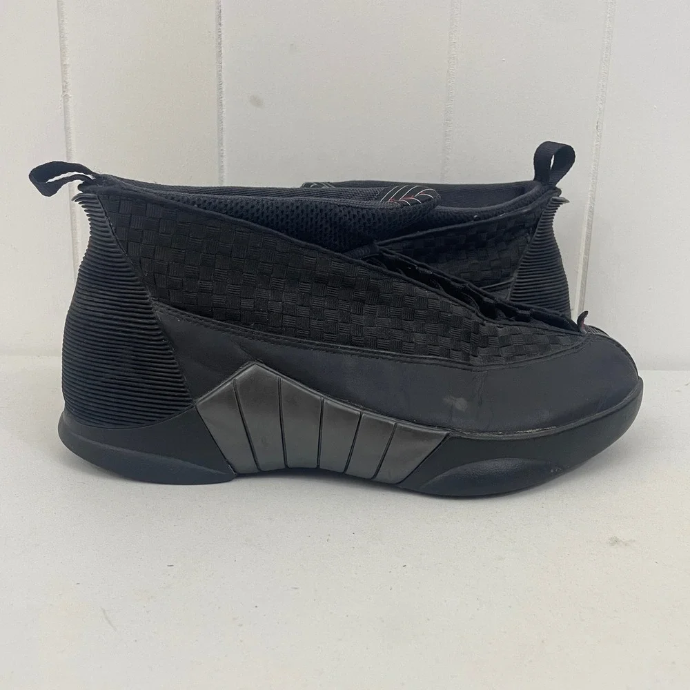 Air Jordan XV 15 OG Stealth Black 1999 136029-061 Men's 9 NO BOX RESTORATION